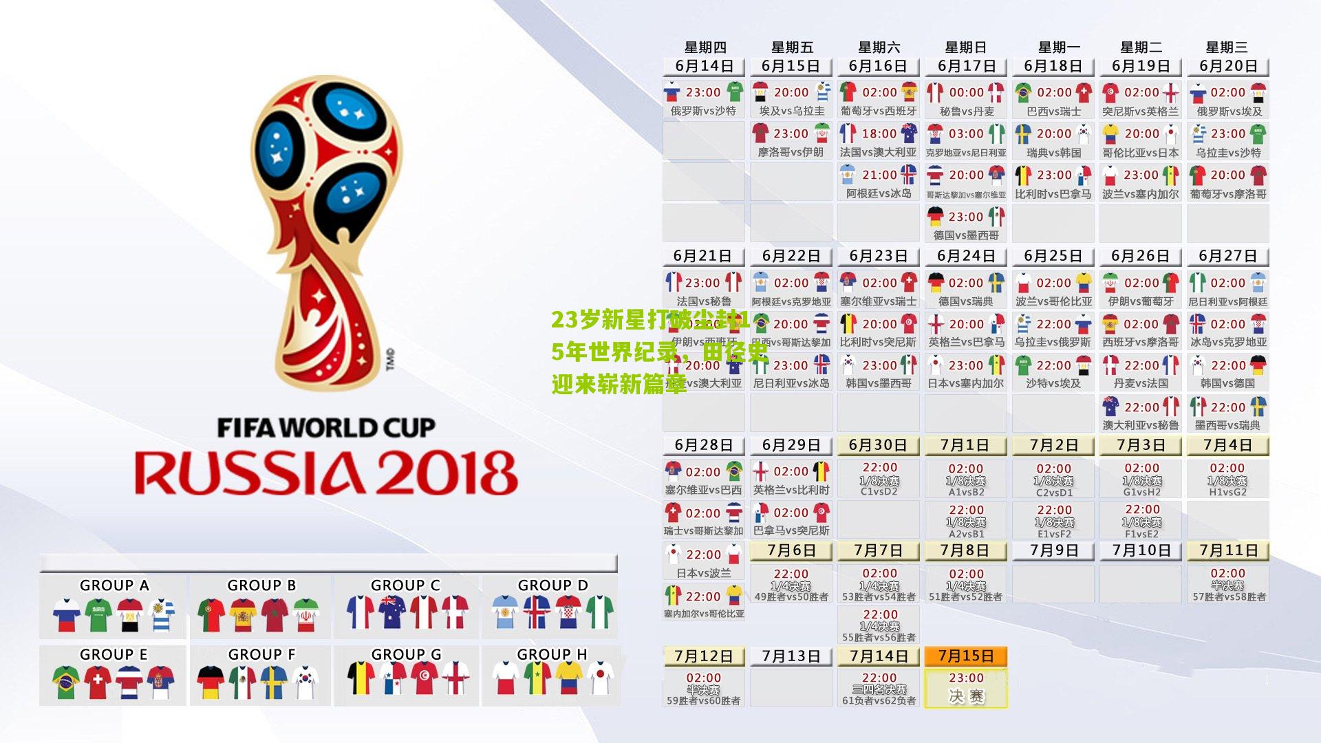 23岁新星打破尘封15年世界纪录，田径史迎来崭新篇章